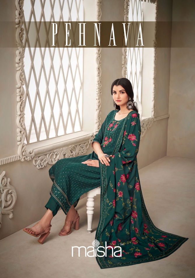 Pehnawa By Maisha 101 To 106 Salwar Kameez Catalog